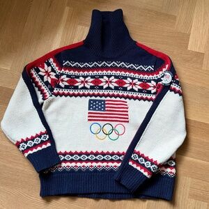 Team USA Opening Ceremony Sweater, Large, NWOT